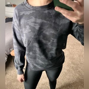Lululemon camo sweatshirt